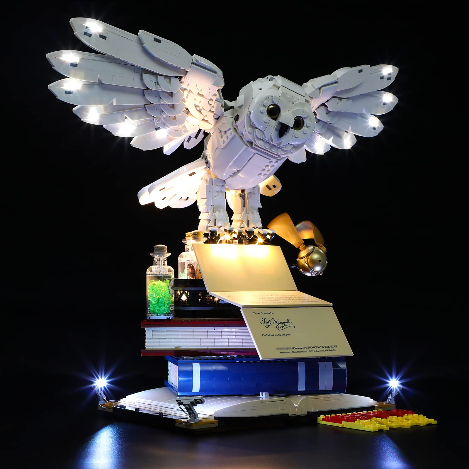 Foto 3 pulgar | Set De Luces Led Lightailing Para Lego 76391 Hogwarts Icons Buil - Venta Internacional.