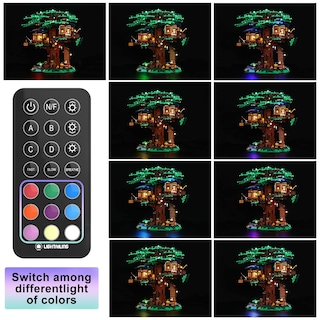 Foto 5 | Set De Luces Led Lightailing Para Lego 21318 Ideas Tree Ho - Venta Internacional.