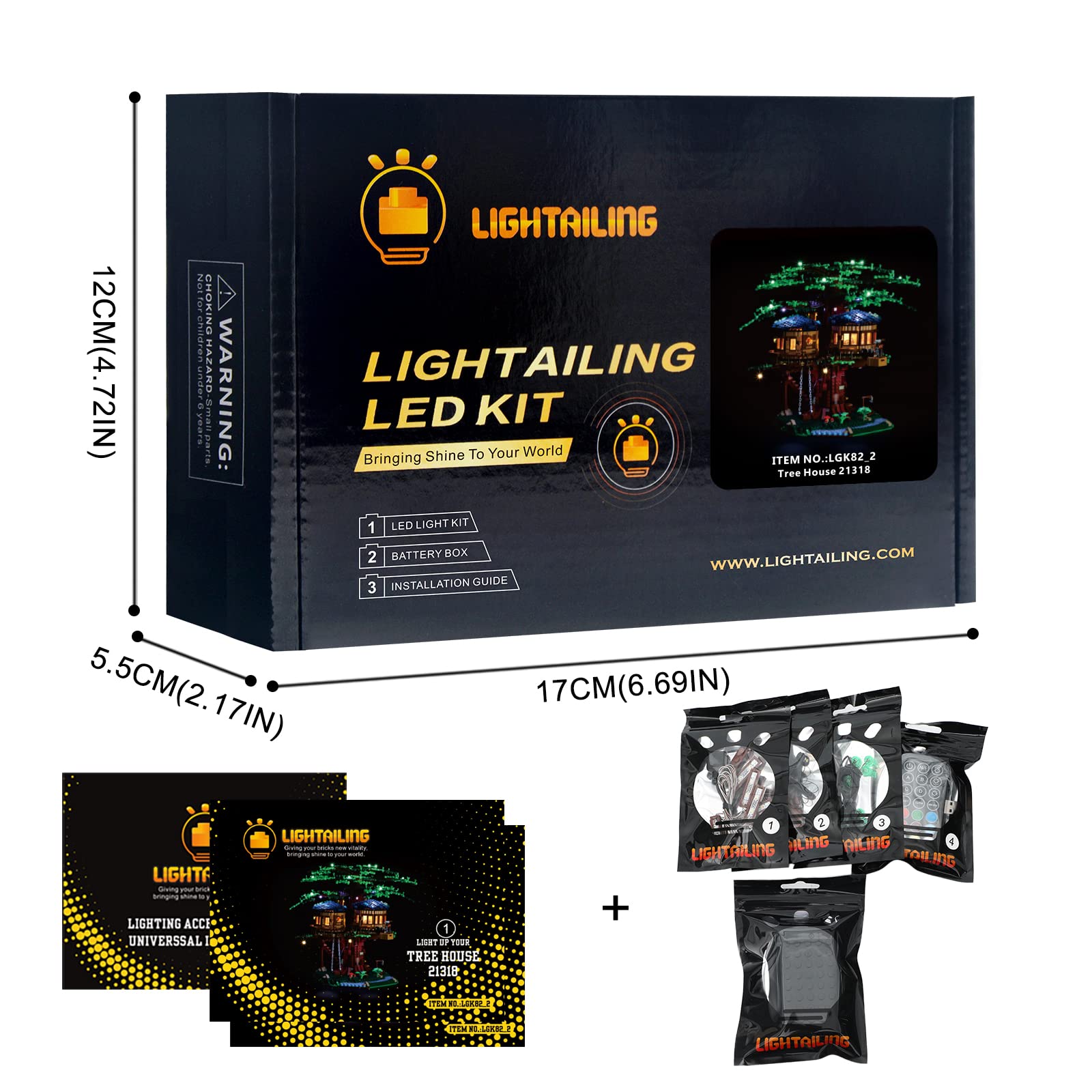 Foto 7 pulgar | Set De Luces Led Lightailing Para Lego 21318 Ideas Tree Ho - Venta Internacional.