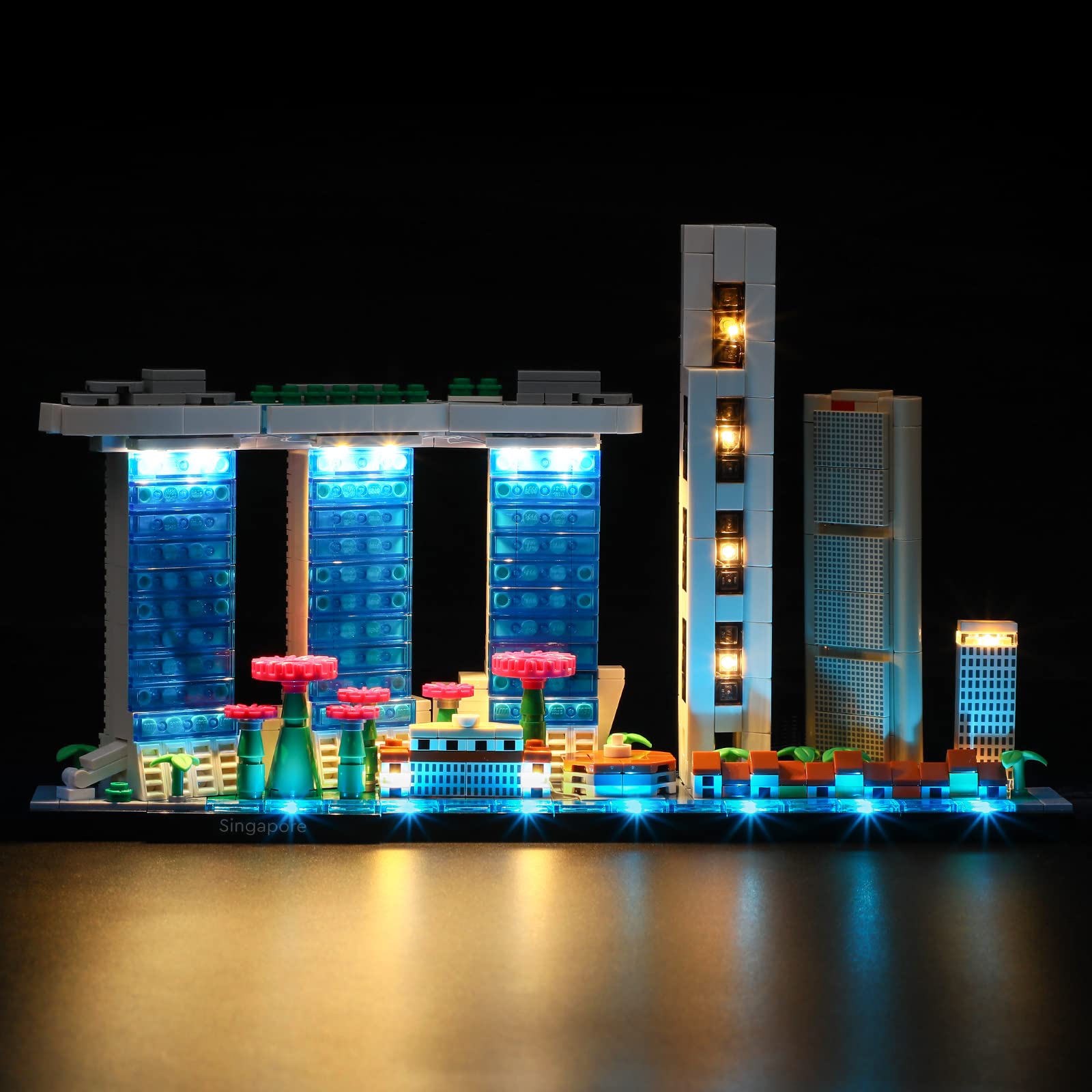 Foto 2 pulgar | Set De Luces Led Lightailing Para Lego 21057 Architecture Singap - Venta Internacional.