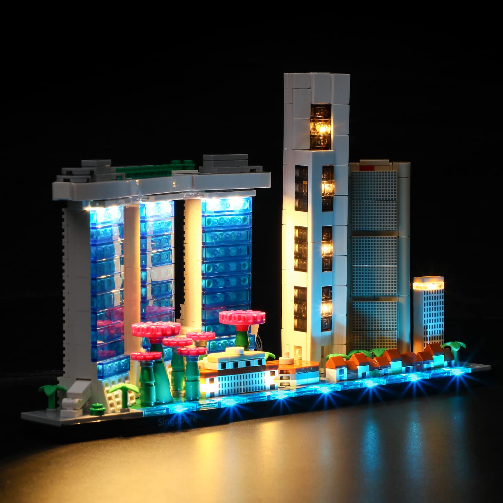 Foto 3 pulgar | Set De Luces Led Lightailing Para Lego 21057 Architecture Singap - Venta Internacional.