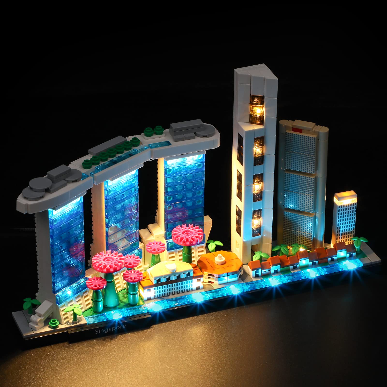 Foto 5 pulgar | Set De Luces Led Lightailing Para Lego 21057 Architecture Singap - Venta Internacional.