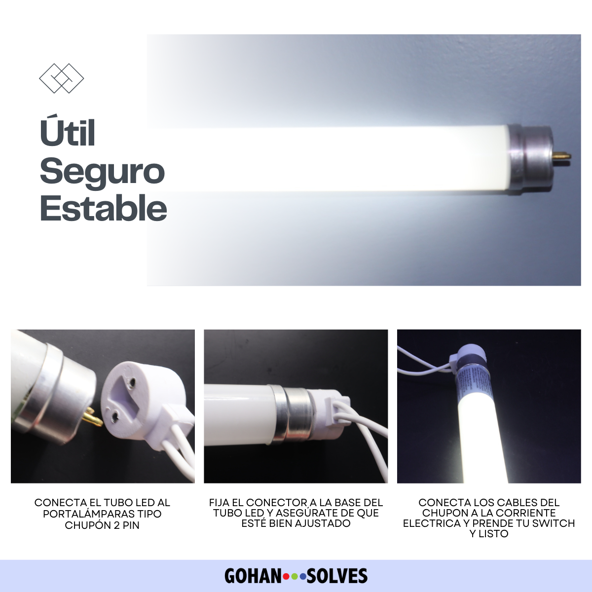 Foto 7 pulgar | 20 Lámparas Tubo Led T8 16w, Luz Fría De Vidrio No Dimmable