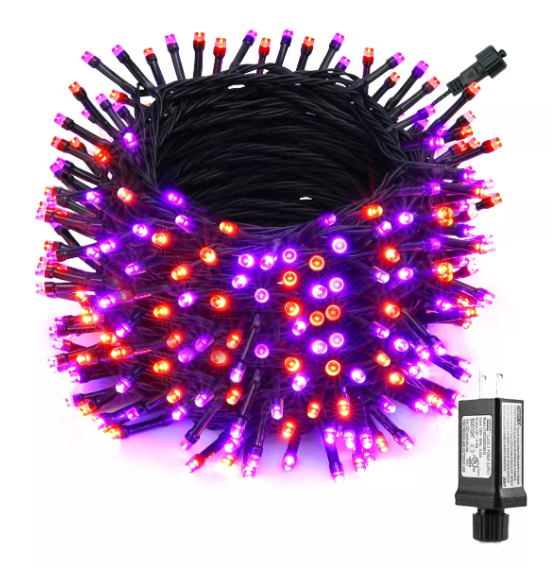 Foto 2 pulgar | Luces Led De Halloween, 200 Led Decorativas, 8 Modos, 25m