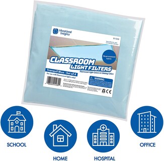 Foto 7 | Filtros De Luz Fluorescente Educational Insights Tranquil Blue - Venta Internacional.