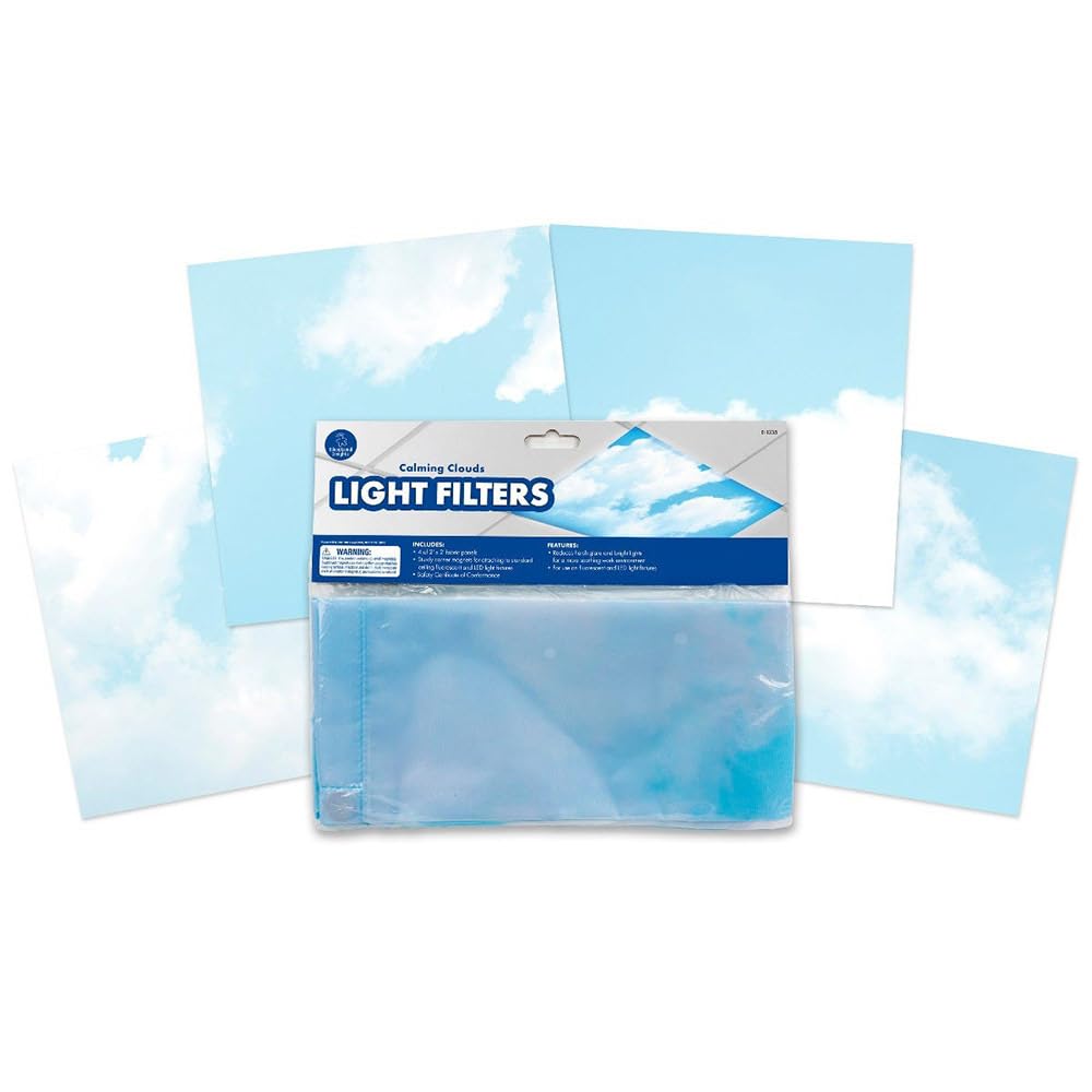 Foto 1 | Paquete De 4 Filtros De Luz Educational Insights Calming Clouds - Venta Internacional.