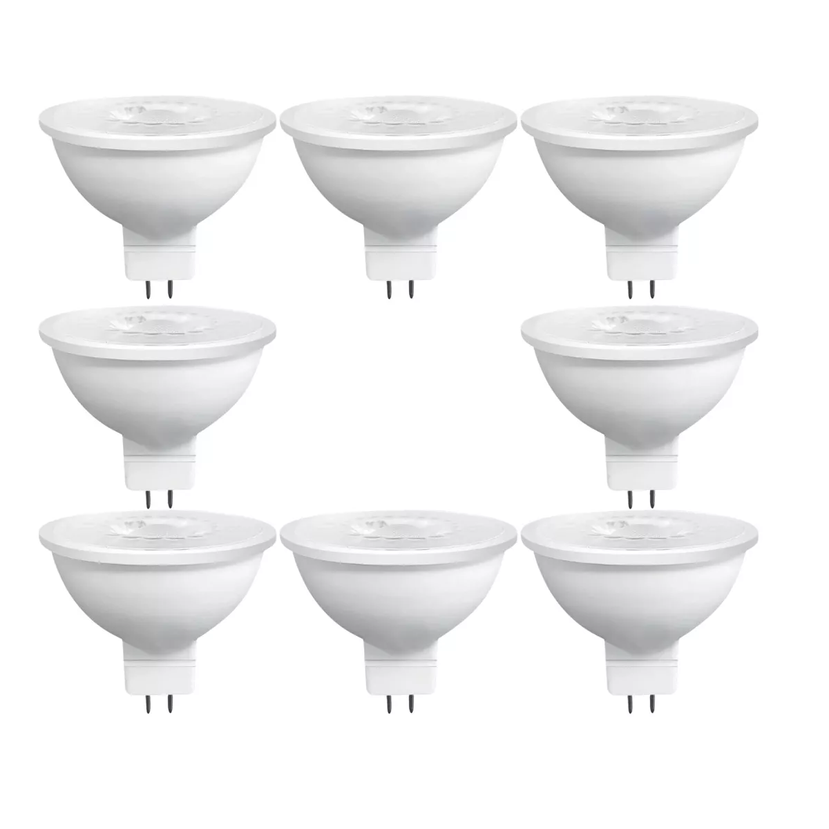 Foto 2 pulgar | Paquete 8 Focos Luz Blanca Eo Safe Imports Esi-17722 Blanco