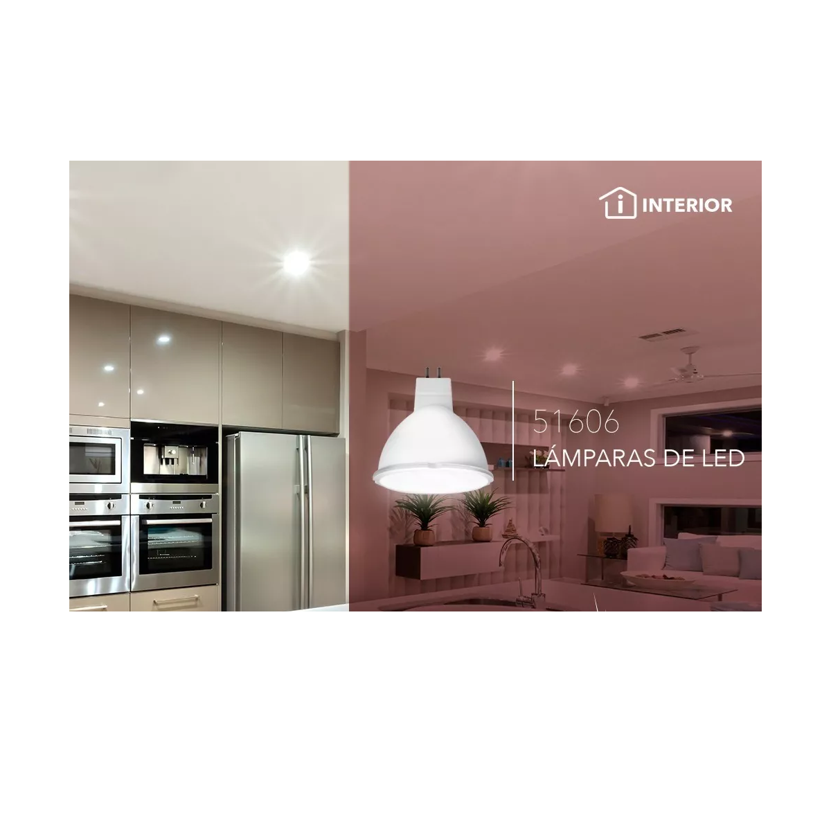 Foto 2 | Paquete 8 Focos Luz Blanca Eo Safe Imports Esi-17722 Blanco