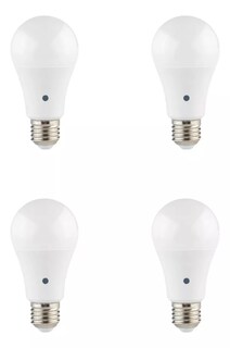 Foto 1 | Pack De 4 Focos Led Con Fotocelda Estevez 9 Watts Luz Blanca Fría