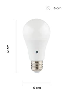 Foto 5 | Pack De 4 Focos Led Con Fotocelda Estevez 9 Watts Luz Blanca Fría