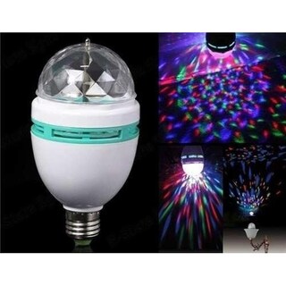Foto 4 | Foco Led Crystal Ball Giratorio Luz Multicolor
