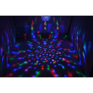 Foto 6 | Foco Led Crystal Ball Giratorio Luz Multicolor