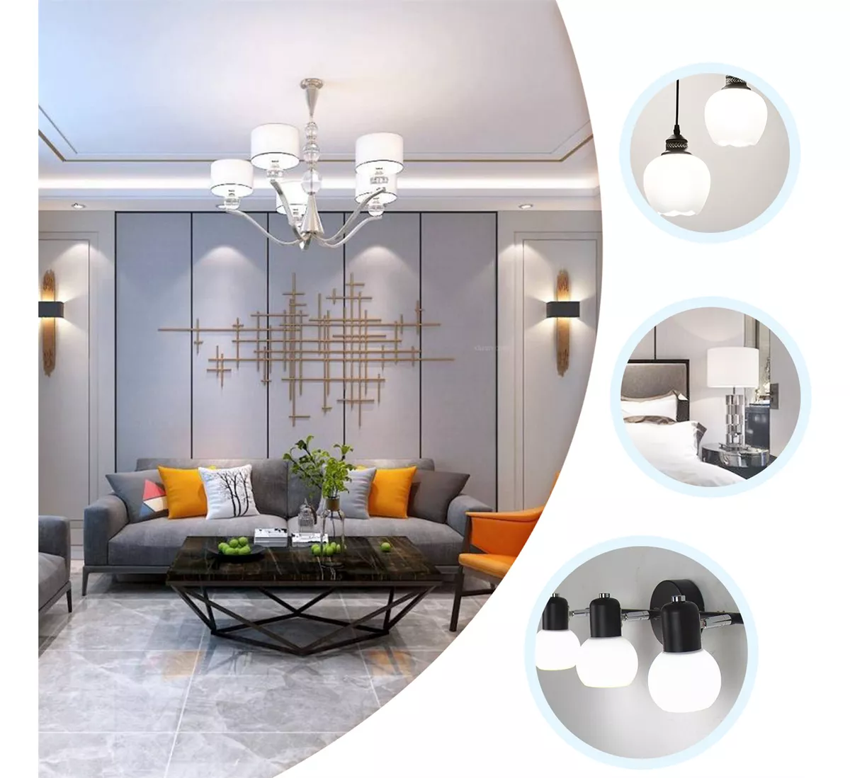 Foto 5 | Lampara Foco Led Ahorrador Gu10 10w 10pcs Aigostar