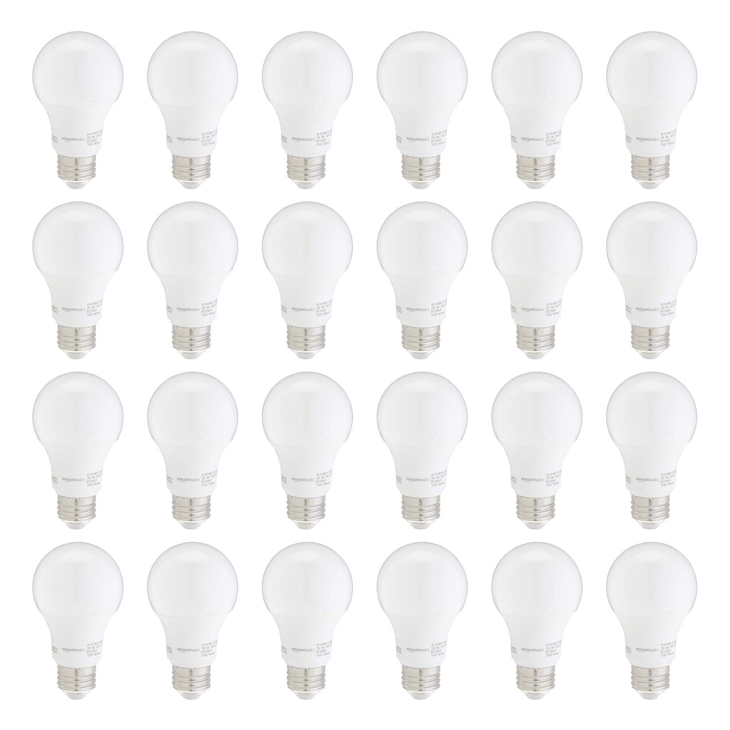 Foto 2 pulgar | Bombilla Led Amazon Basics A19, 9 W, 2700 K, E26, Paquete De 24 - Venta Internacional.
