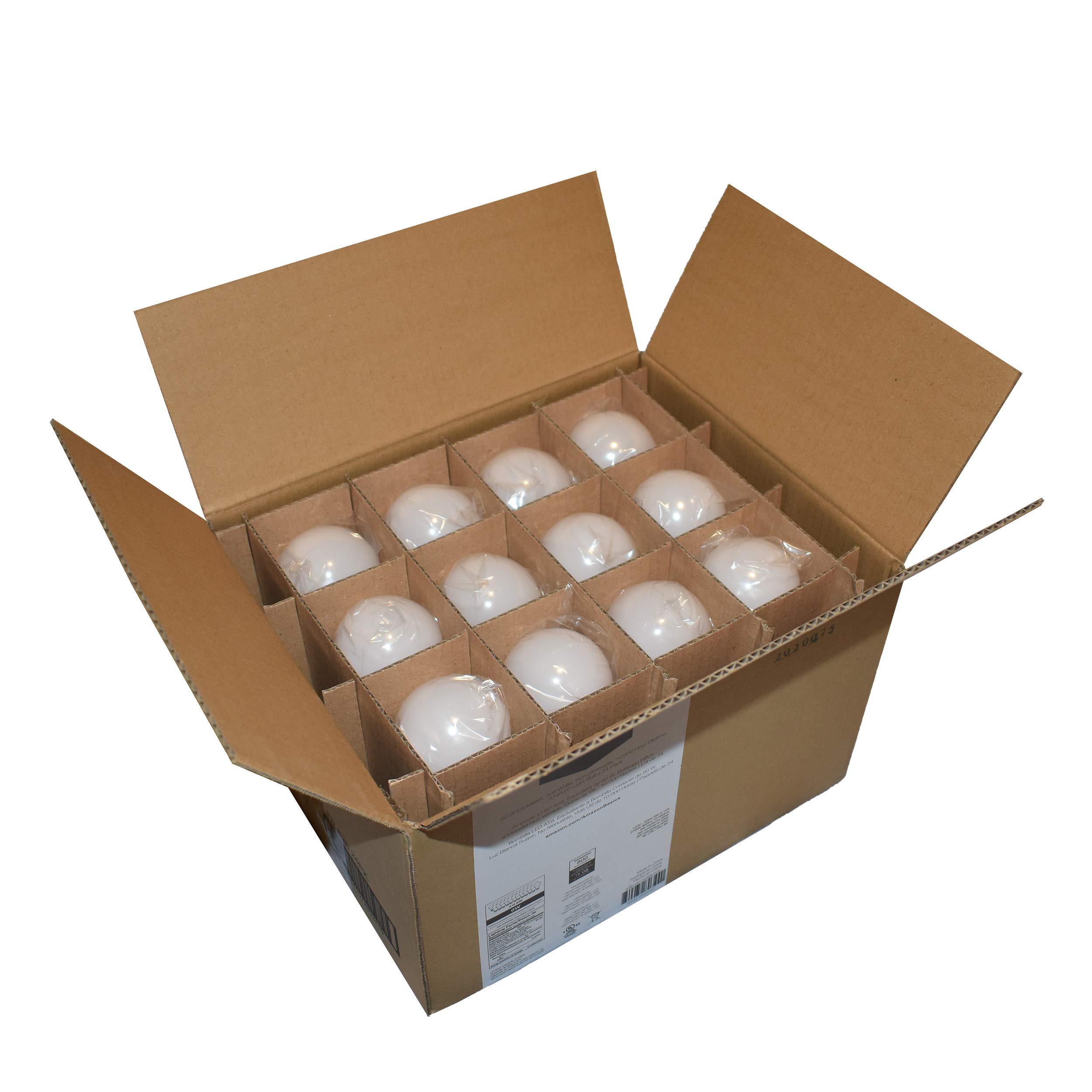 Foto 6 pulgar | Bombilla Led Amazon Basics A19, 9 W, 2700 K, E26, Paquete De 24 - Venta Internacional.