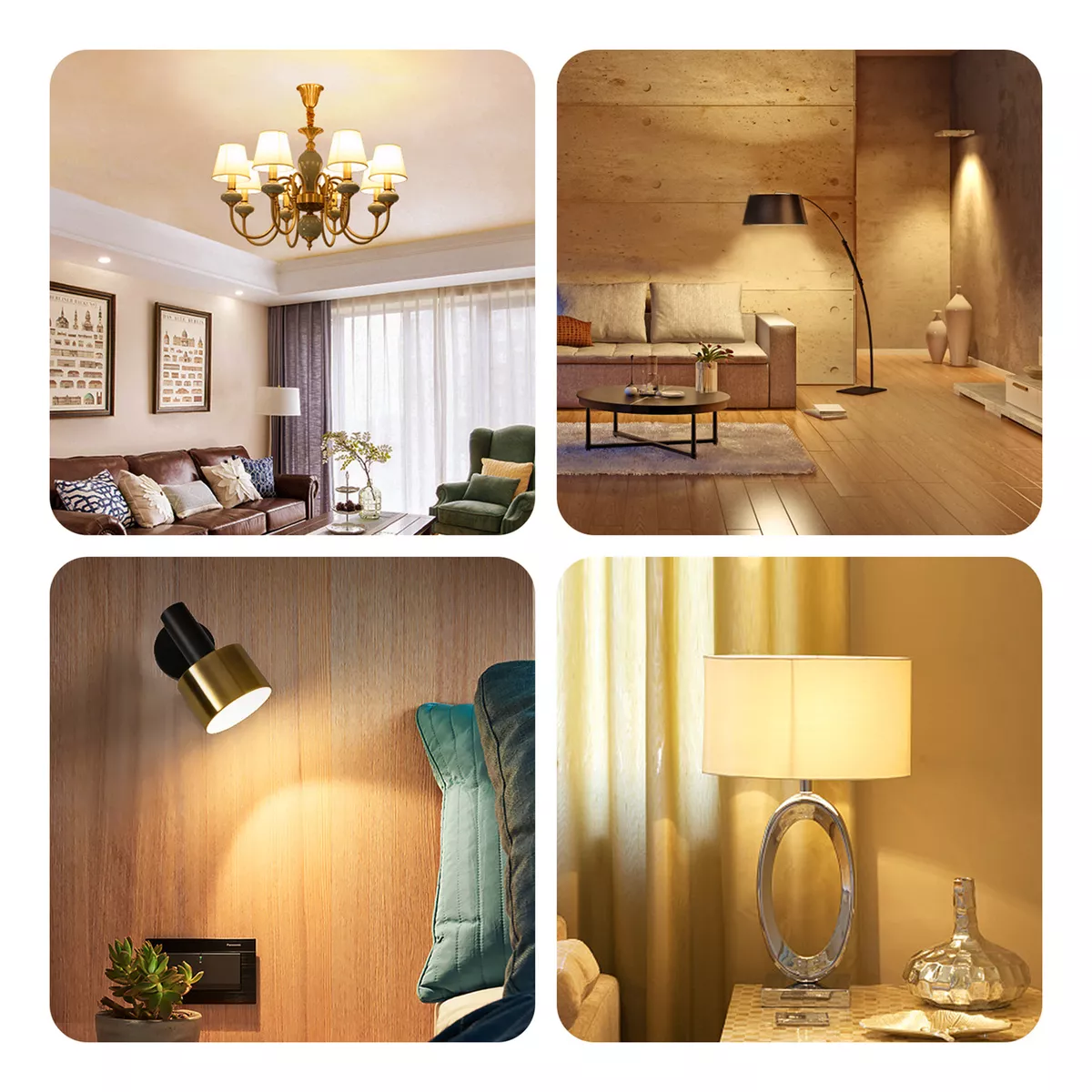 Foto 5 | Lampara Foco Led Ahorrador G45 E27 5w 10pcs Aigostar