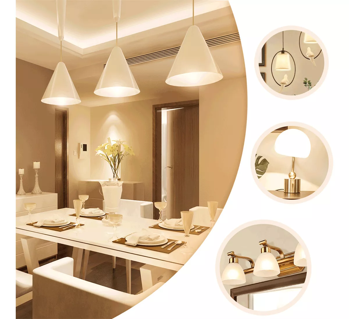 Foto 2 | Lampara Foco Led Ahorrador Gu10 10w 10pcs Aigostar