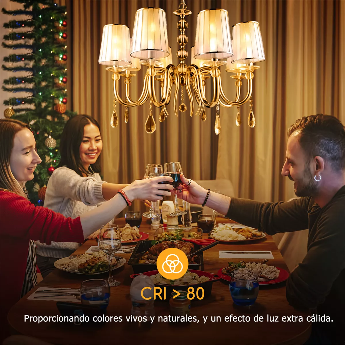 Foto 4 pulgar | Lampara Foco Led Ahorrador C37 E14 Luz Cálida 10w 10pcs