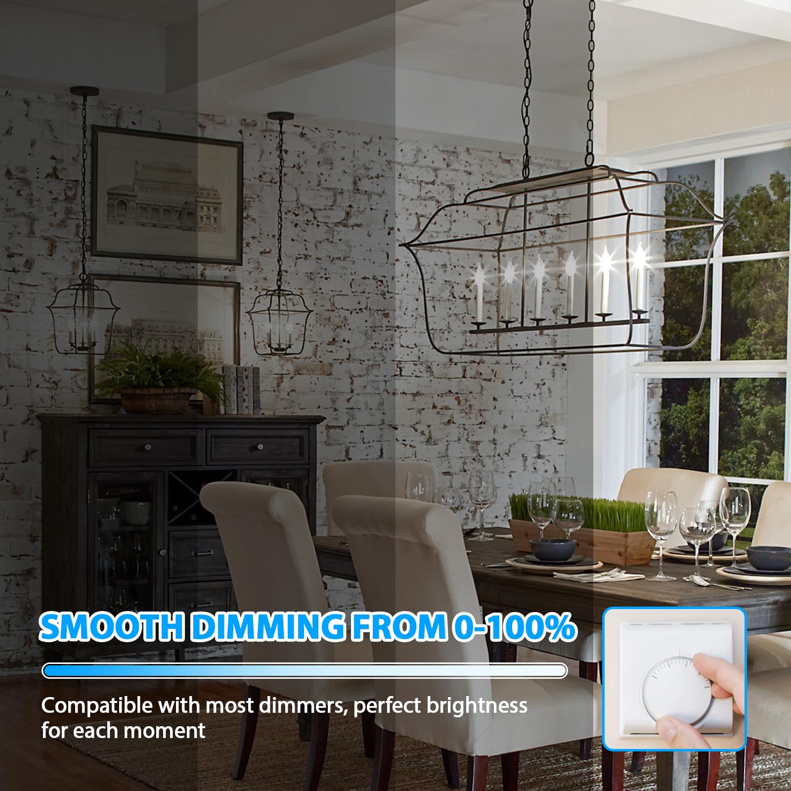 Foto 4 pulgar | Bombillas Led Gobright E12 Tipo Candelabro, 4 W, 460 Lm, 5000 K, Paquete De 12 - Venta Internacional.
