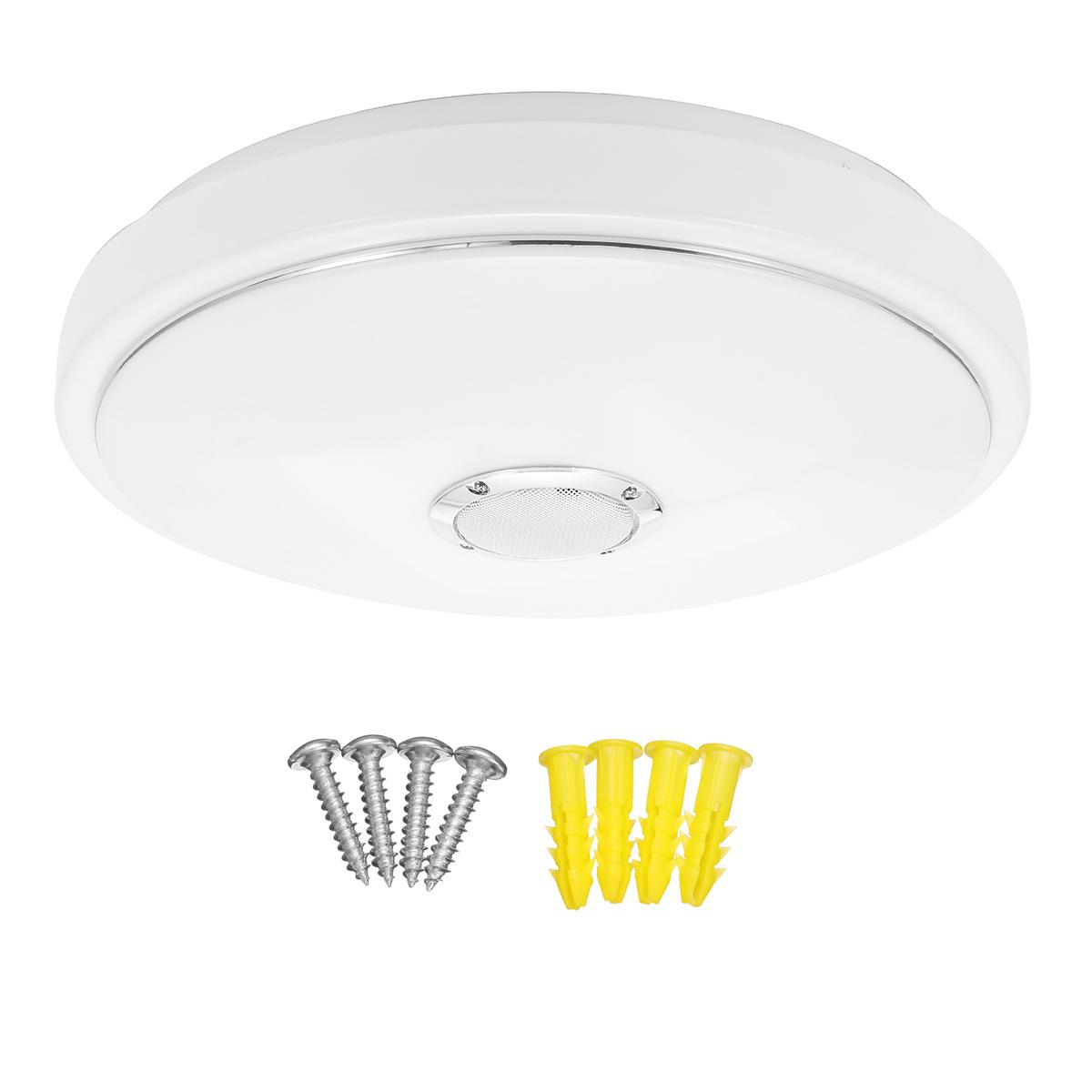 Foto 2 pulgar | Lámpara De Techo Con Altavoz Led Bluetooth De Montaje Empotrado, 30 W - Venta Internacional.