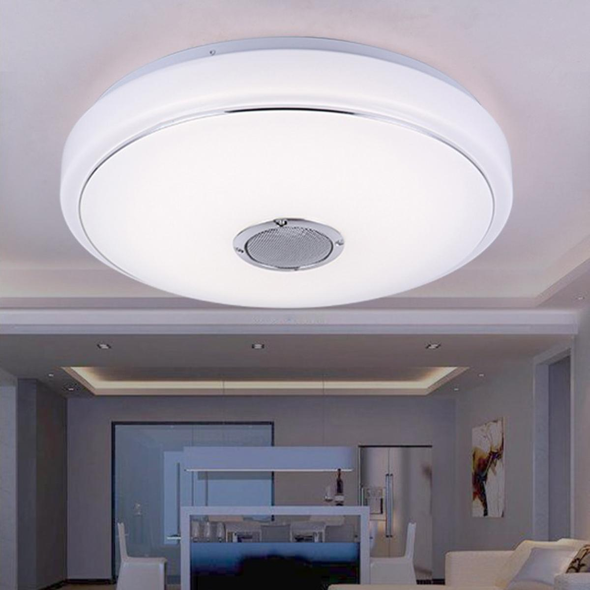 Foto 3 pulgar | Lámpara De Techo Con Altavoz Led Bluetooth De Montaje Empotrado, 30 W - Venta Internacional.