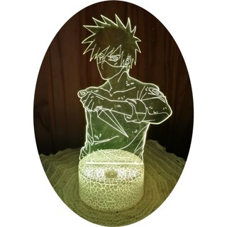 Foto 1 | Lámpara Illusion Kakashi Hatake 3d 7 Colores Led - Venta Internacional.