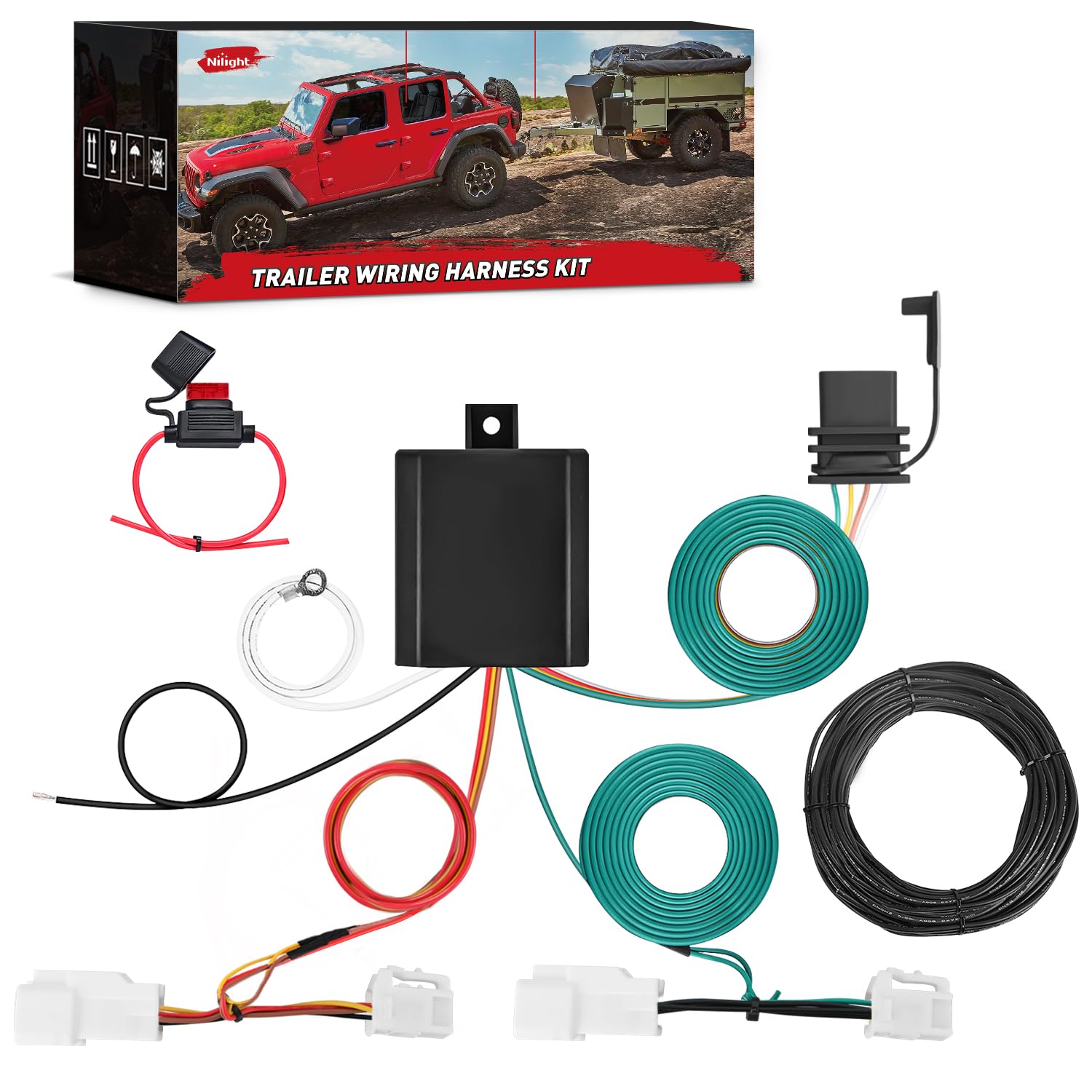 Foto 2 pulgar | Kit De Arnés De Cableado Para Remolque Nilight 56350 Para Lexus Es250 - Venta Internacional.