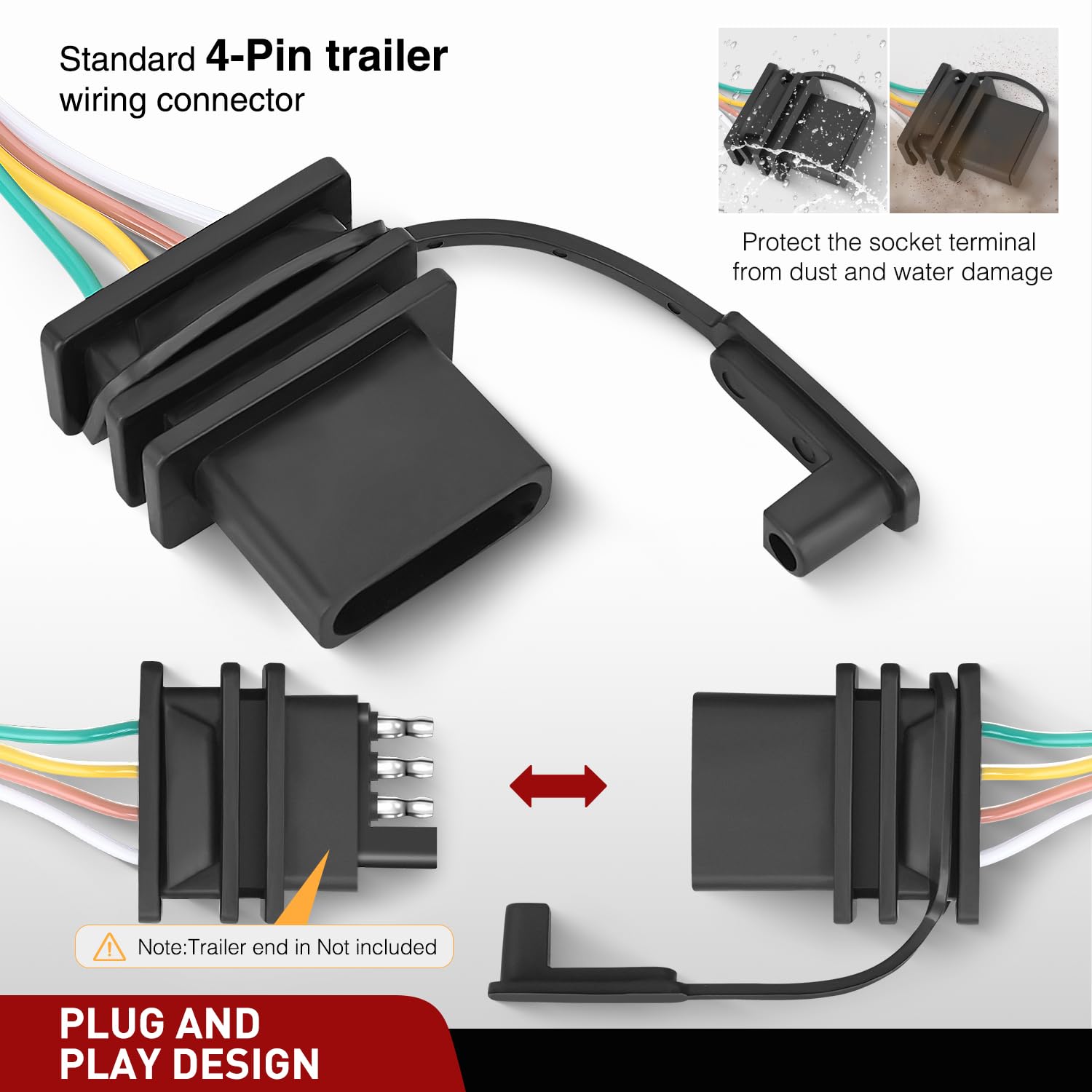 Foto 5 pulgar | Kit De Arnés De Cableado Para Remolque Nilight 56350 Para Lexus Es250 - Venta Internacional.