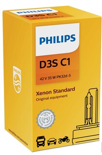 Foto 3 | Bombilla Para Faros Delanteros Philips 42302c1 D3s Standard Xenon Hid - Venta Internacional.