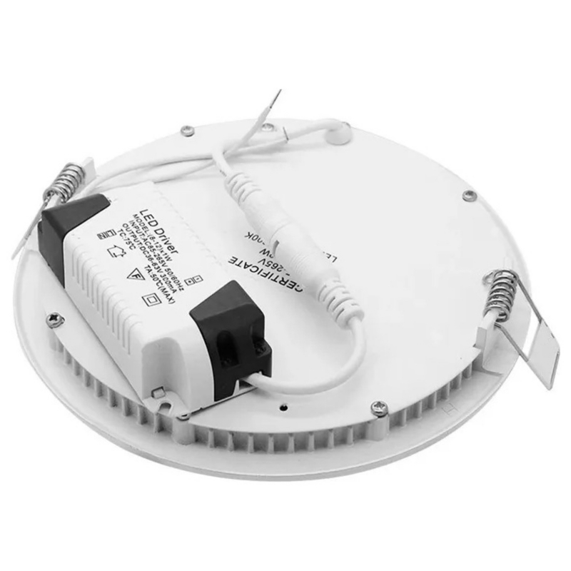 Foto 3 pulgar | Proyector Led Con Panel De Madera, 18 W, Luz Fría, Redondo, 22 Cm - Venta Internacional.