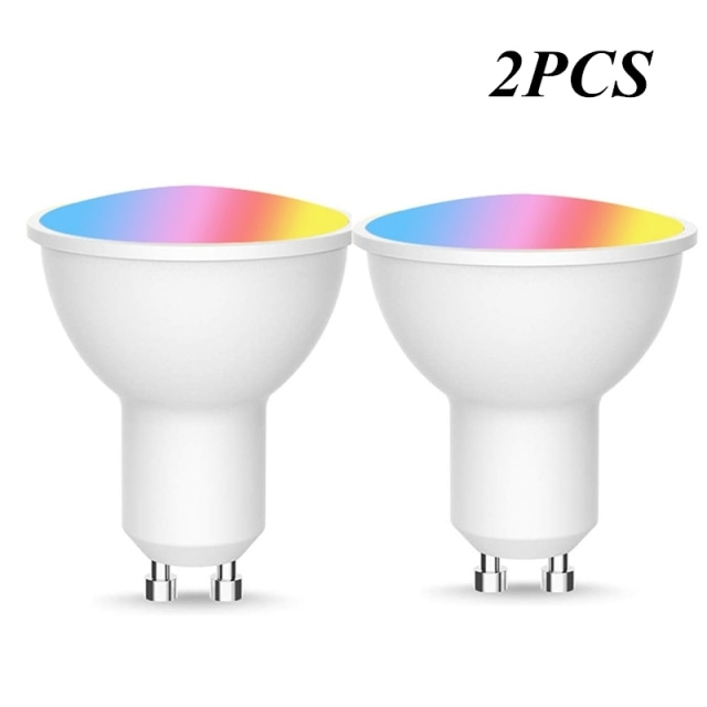 Foto 6 pulgar | Bombilla Inteligente Yssylike 5 W Gu10 Wifi Rgb 2700k-6500k Con Alexa - Venta Internacional.