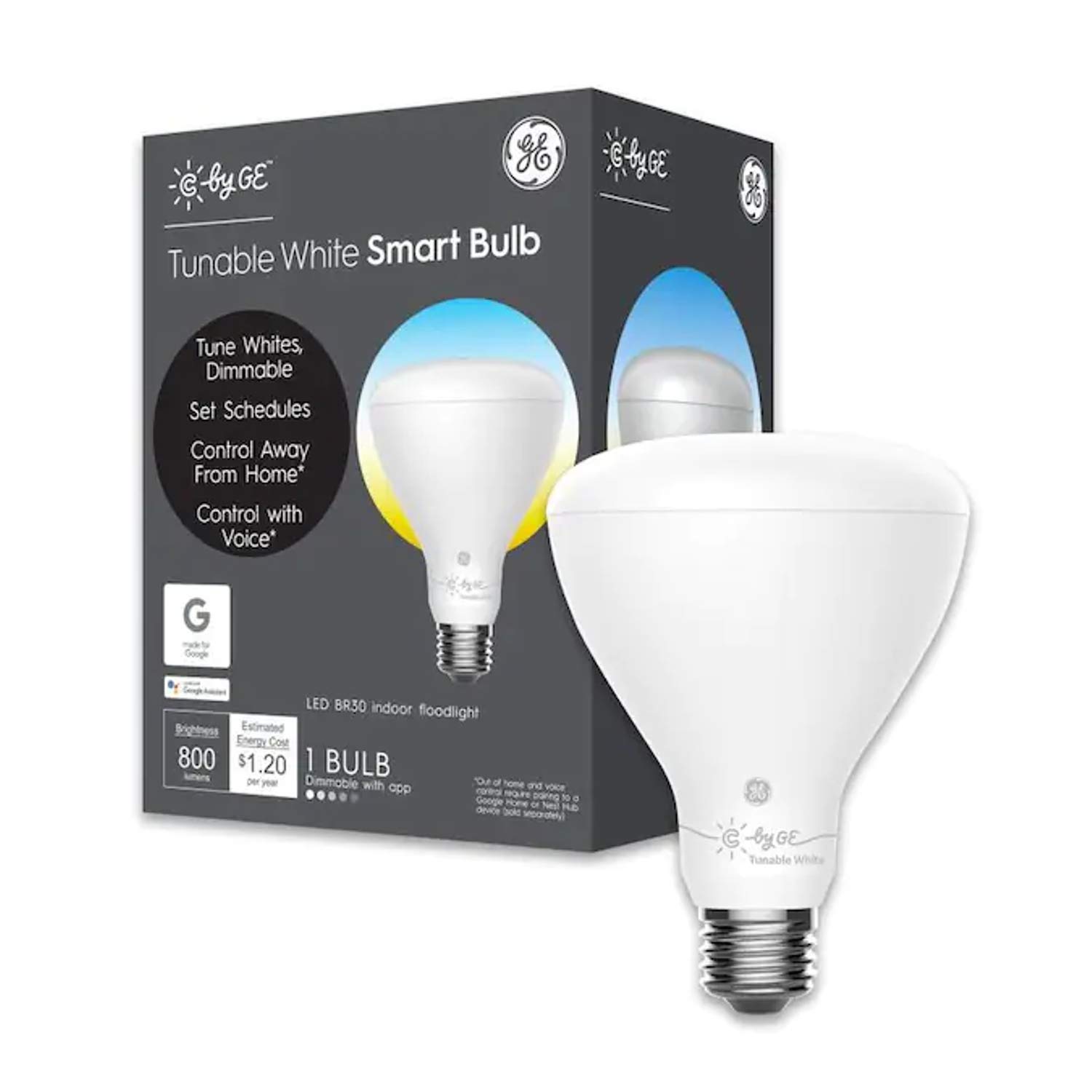Foto 1 | Bombilla Led Ge Cync R30, 11 W, 800 Lm, Temperatura De Color Ajustable - Venta Internacional.