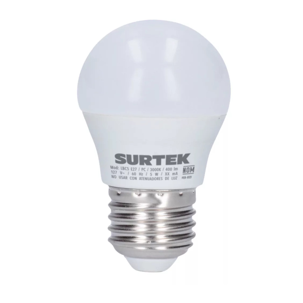 Foto 1 | Lámpara Led Tipo Bulbo 14 W Luz De Dia Lbd14 Surtek