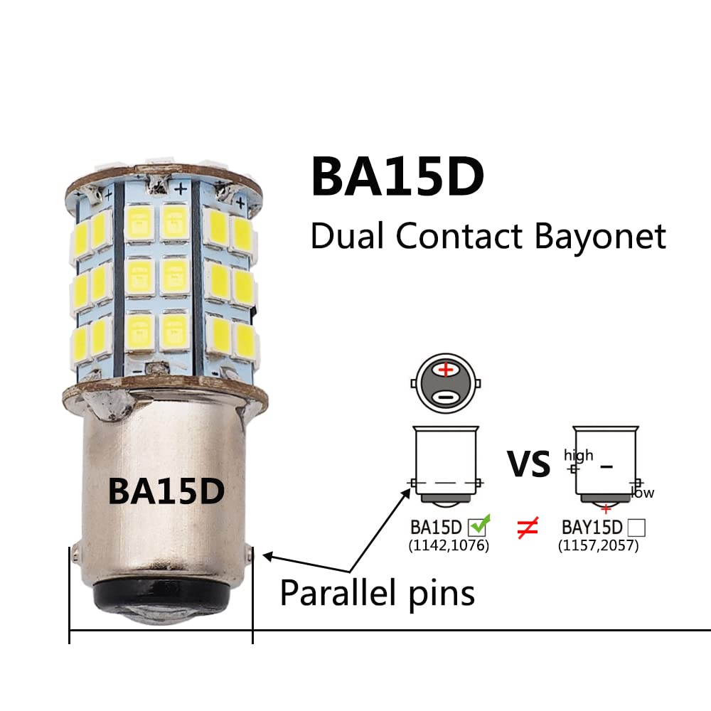 Foto 3 pulgar | Bombilla Led Grv Ba15d 1142 1076, 4 W, 480-500 Lm, Color Blanco Frío, Paquete De 6 - Venta Internacional.