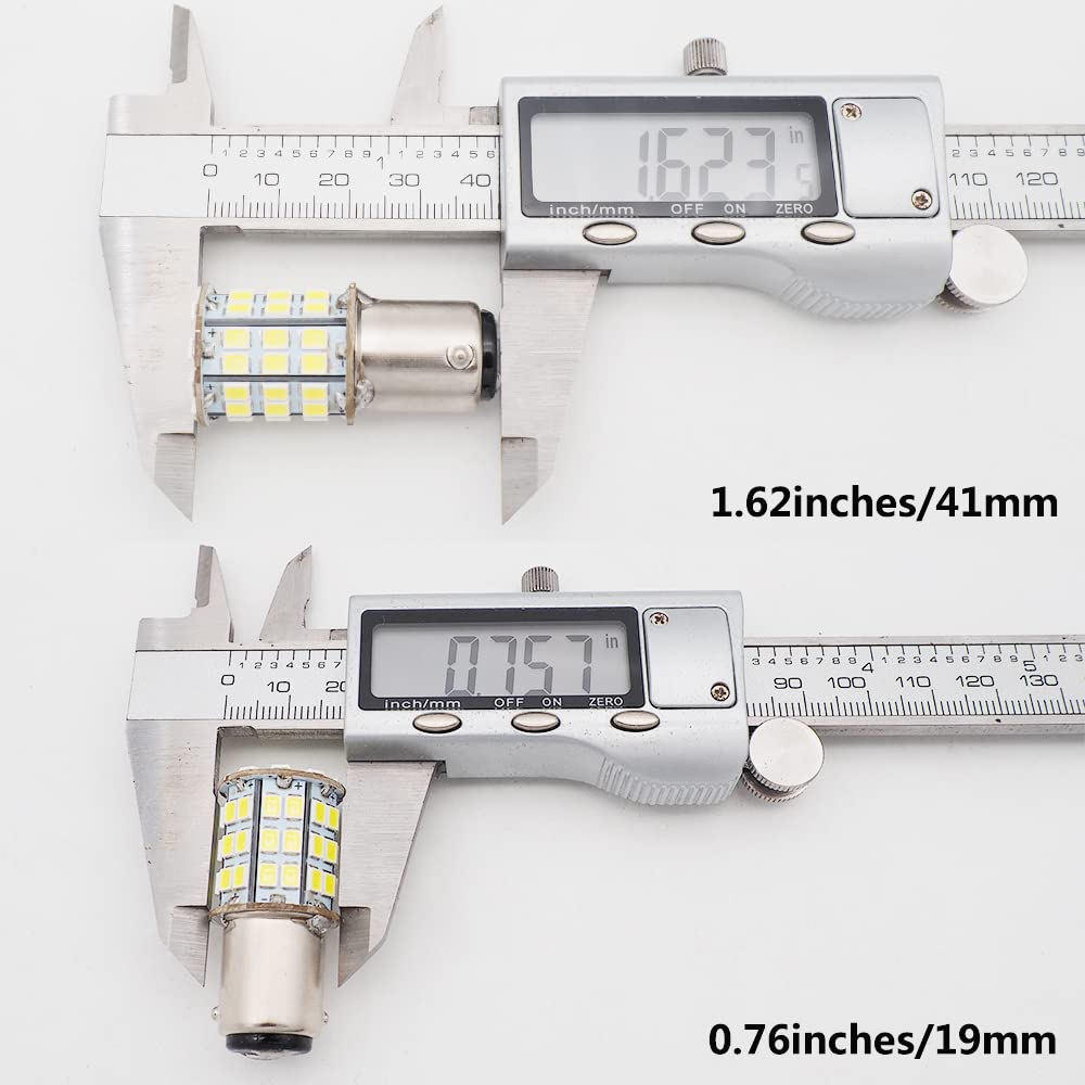 Foto 3 | Bombilla Led Grv Ba15d 1142 1076, 4 W, 480-500 Lm, Color Blanco Frío, Paquete De 6 - Venta Internacional.