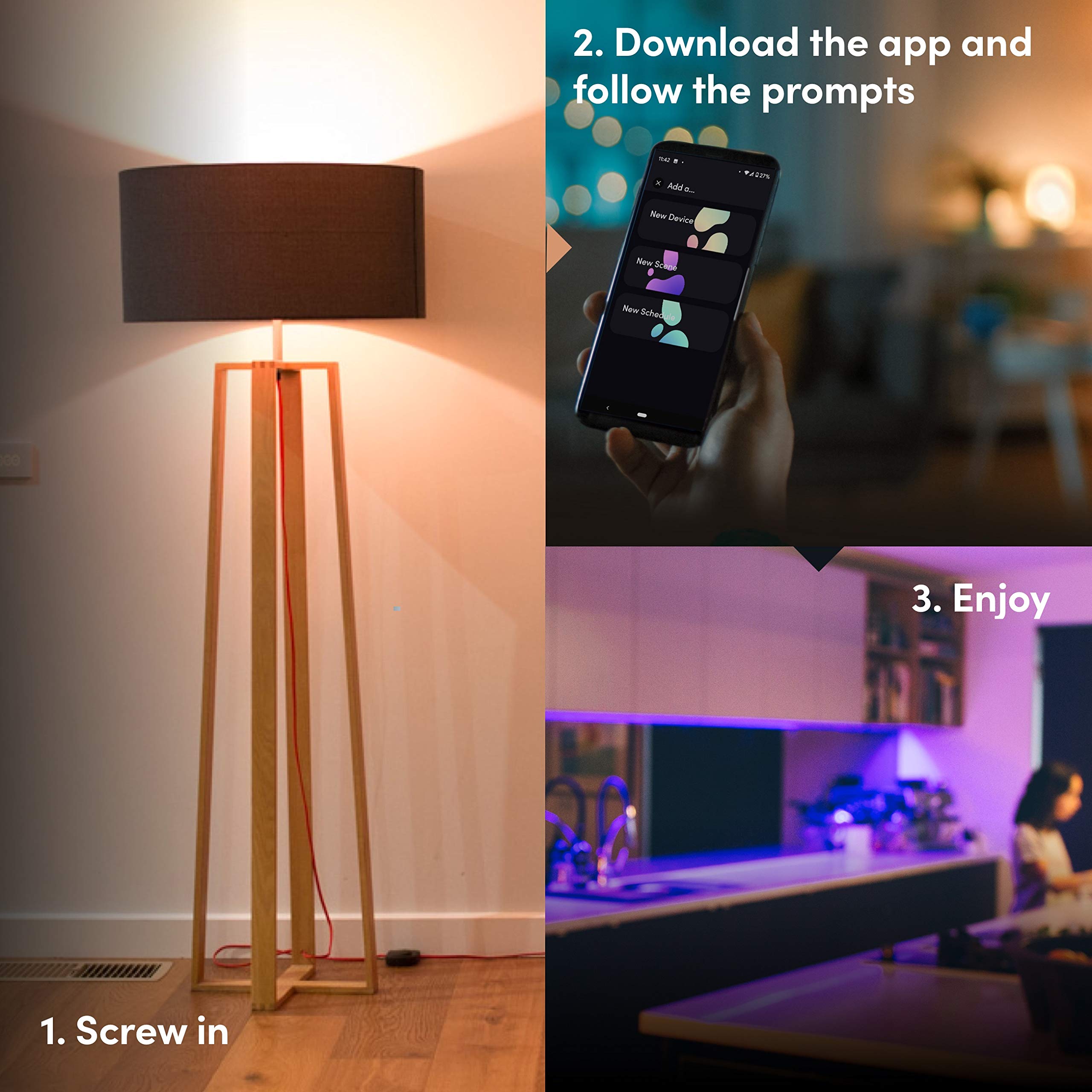 Foto 6 pulgar | Bombilla Led Inteligente Lifx Color A19 1100 Lúmenes Wi-fi - Venta Internacional.