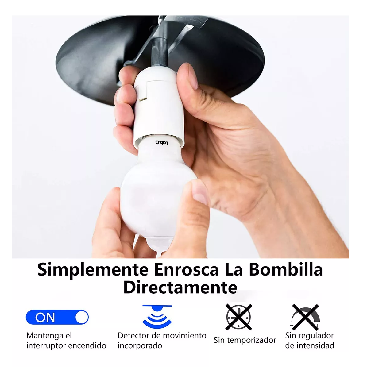 Foto 3 | Bombillas Led Lab.G E27 Blanco Cálido 9w 3 Piezas