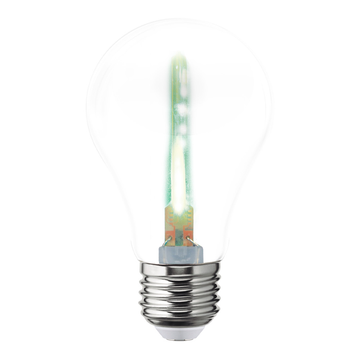 Foto 2 pulgar | Pack De 6 Focos Led Aksi 1w A19 Estela De Luz Base E27 Verde