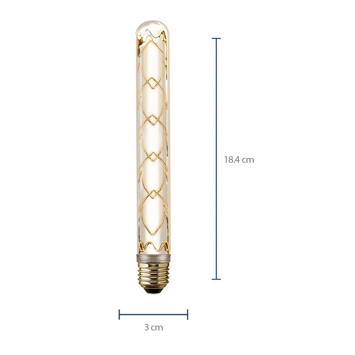Foto 3 pulgar | Pack De 8 Focos Led Vintage Aksi 2.3w Ampolleta E27 Dimeable Luz Cálida
