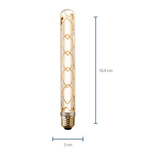 Foto 2 | Pack De 8 Focos Led Vintage Aksi 2.3w Ampolleta E27 Dimeable Luz Cálida