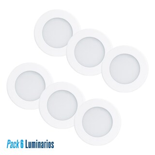 Foto 6 | Pack De 6luminarios Led Aksi 6w Empotrable Circular Ultra Delgado