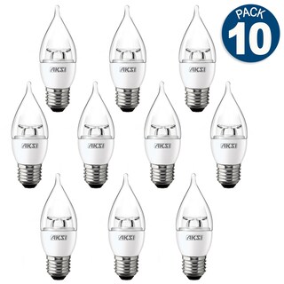Foto 1 | Pack De 10 Focos Led Aksi 4w Flama Base E27 Luz Cálida
