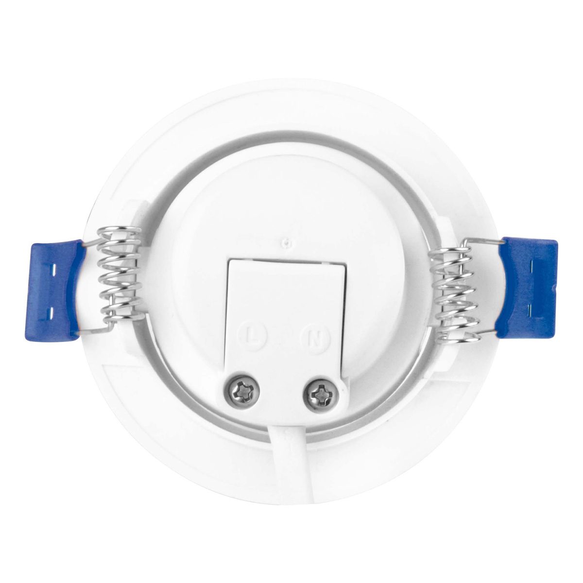 Foto 4 pulgar | Pack De 6 Spots Aksi 3w Circular Led Empotrable Dirigible Luz Cálida
