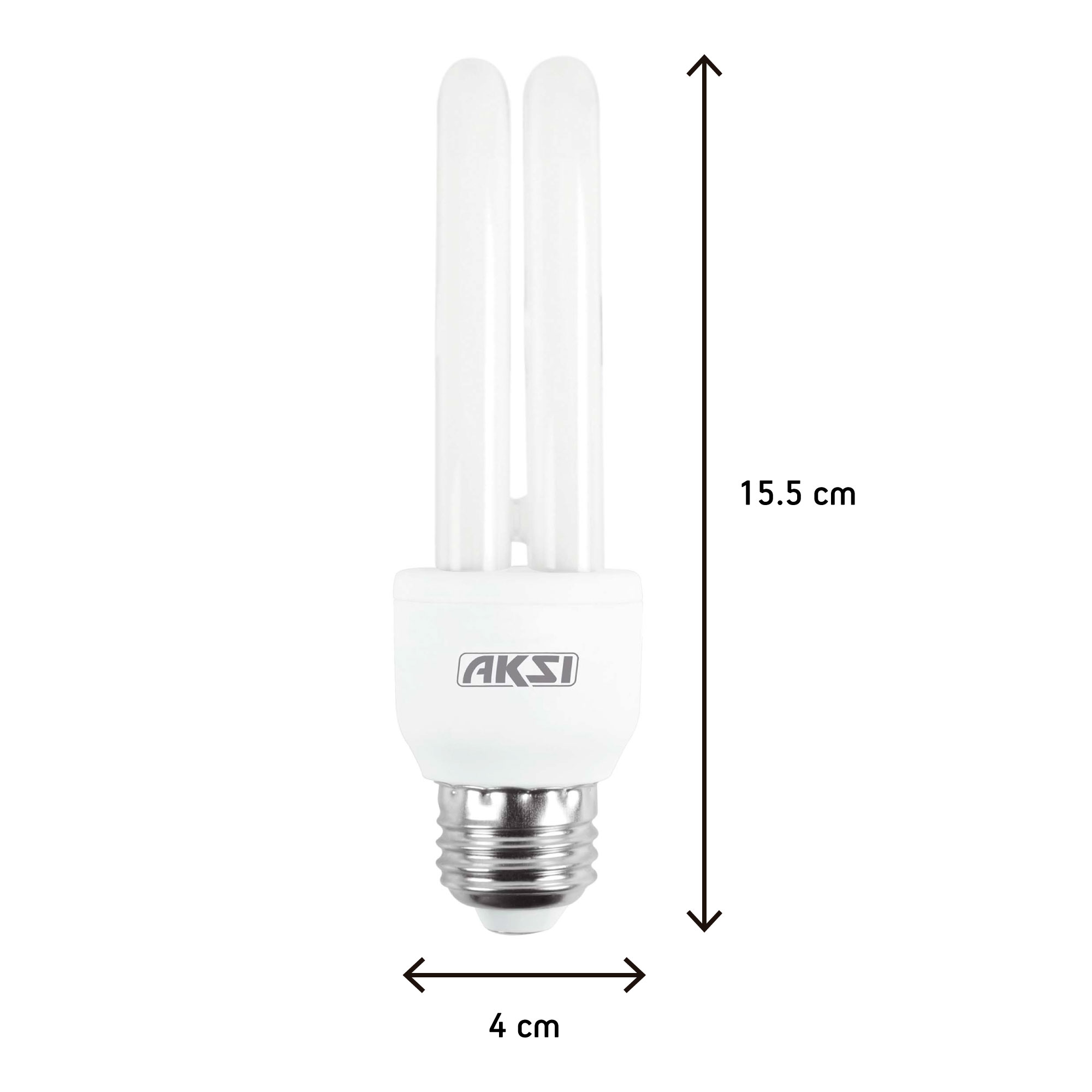 Foto 3 pulgar | Pack De 25 Focos Ahorradores Aksi 9w Barra 2u Base E27 Luz Blanca