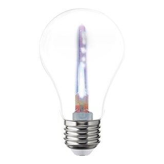 Foto 1 | Pack De 6 Focos Led Aksi 1w A19 Estela De Luz Base E27 Lila