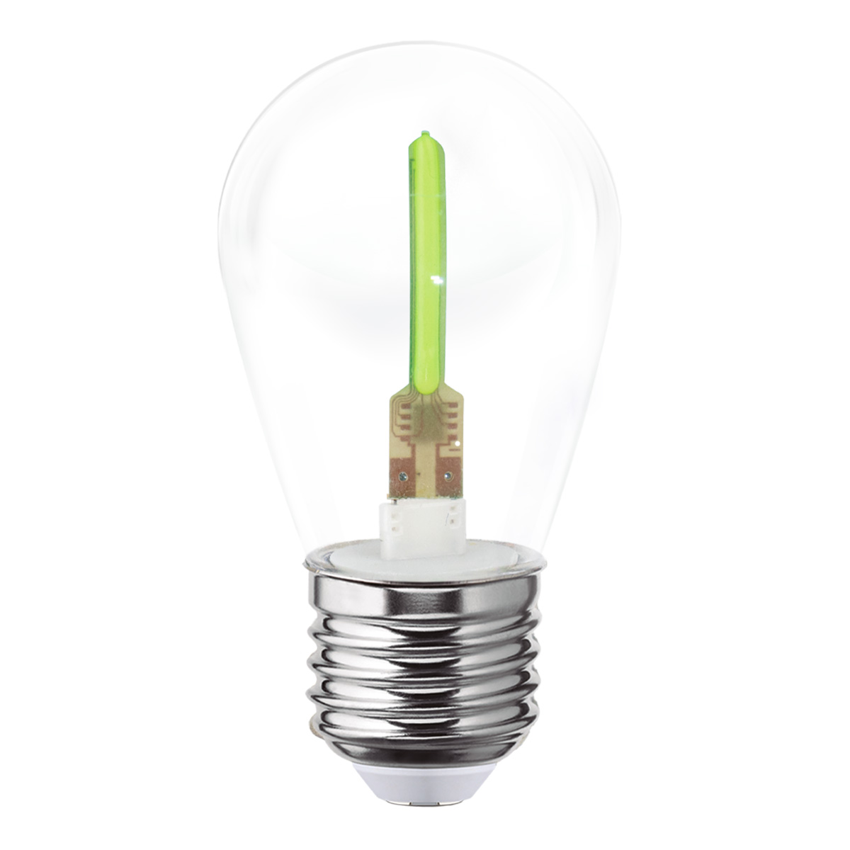 Foto 2 pulgar | Pack De 10 Focos Led Aksi 1w S14 Estela De Luz Base E27 Verde