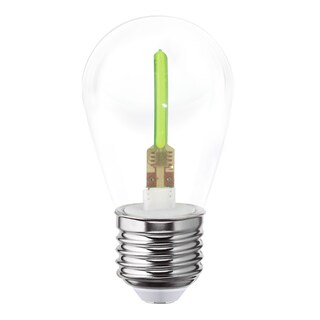Foto 1 | Pack De 10 Focos Led Aksi 1w S14 Estela De Luz Base E27 Verde