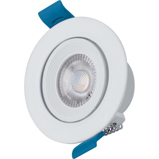 Foto 1 | Pack De 6 Spots Aksi 5w Circular Led Empotrable Dirigible Luz Blanca