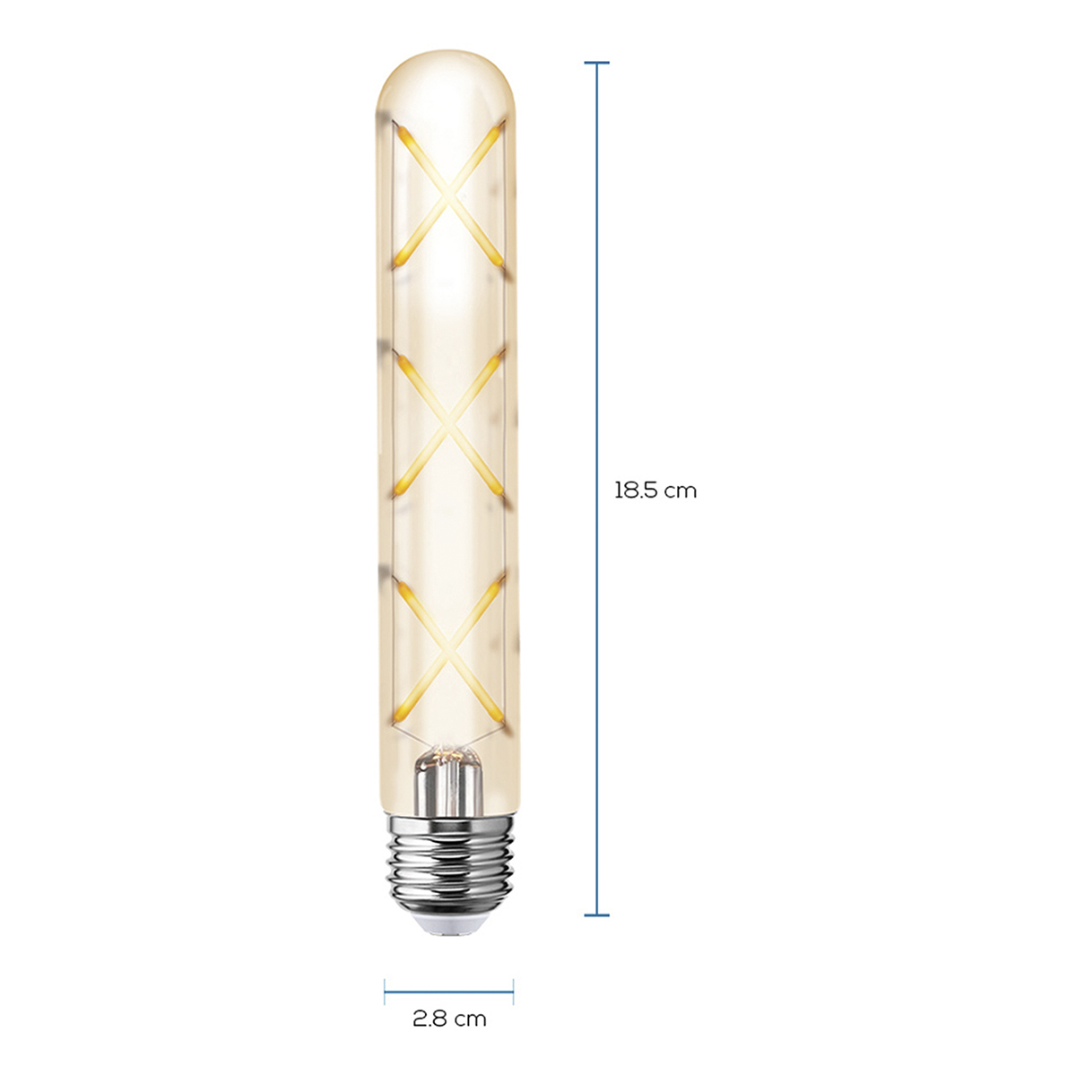 Foto 3 pulgar | Pack De 6 Focos Led Vintage Aksi 6w Ampolleta X3 Dimeable Luz Cálida