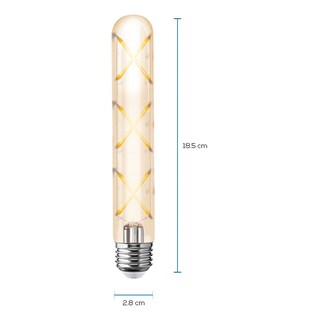 Foto 2 | Pack De 6 Focos Led Vintage Aksi 6w Ampolleta X3 Dimeable Luz Cálida